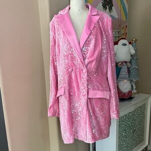 Fashion Nova Sequin Blazer